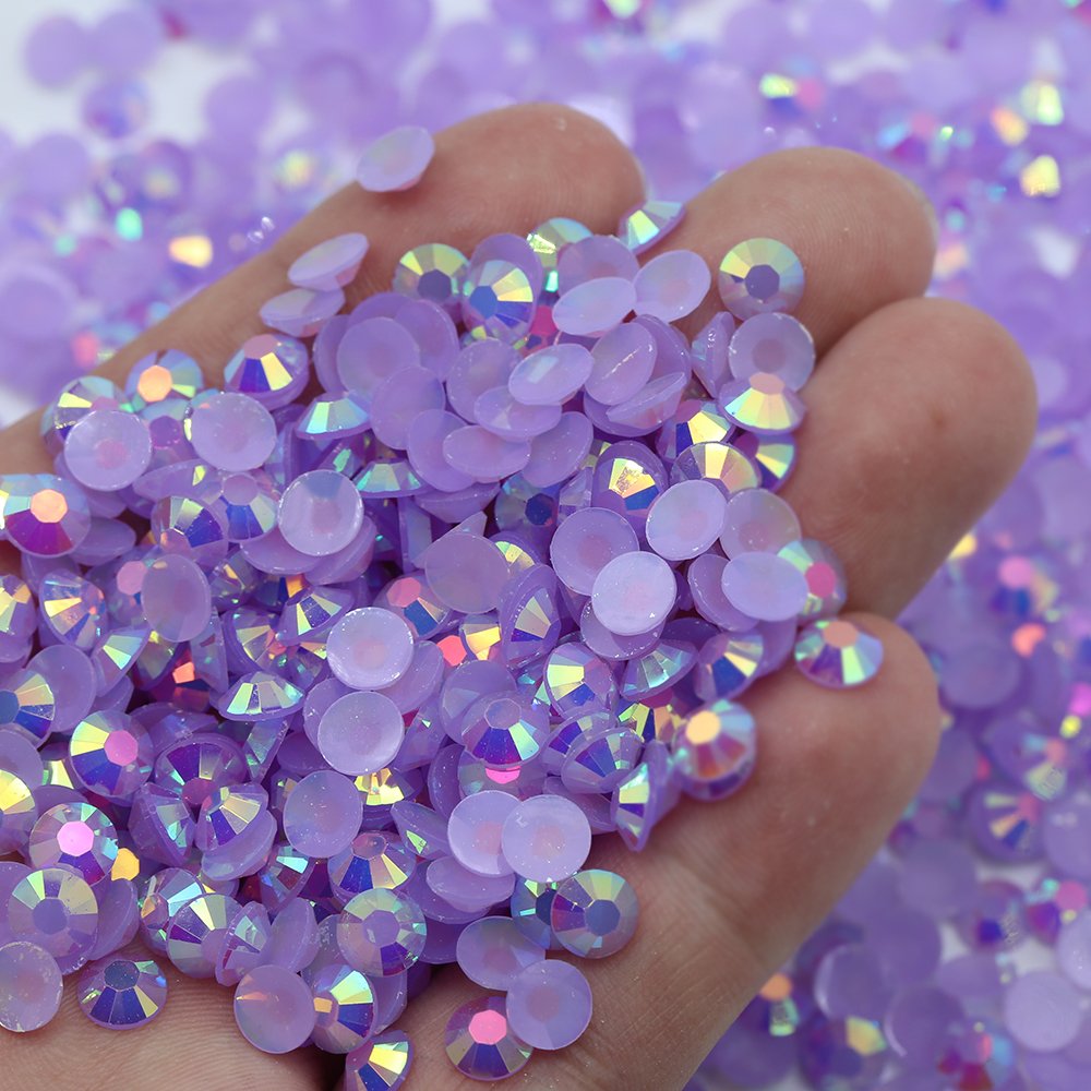 XULIN Wholesale Bling Rhinestone AB Colour 2mm-6mm Crystal Stone Flat Back Rhinestone For Clothing dresses