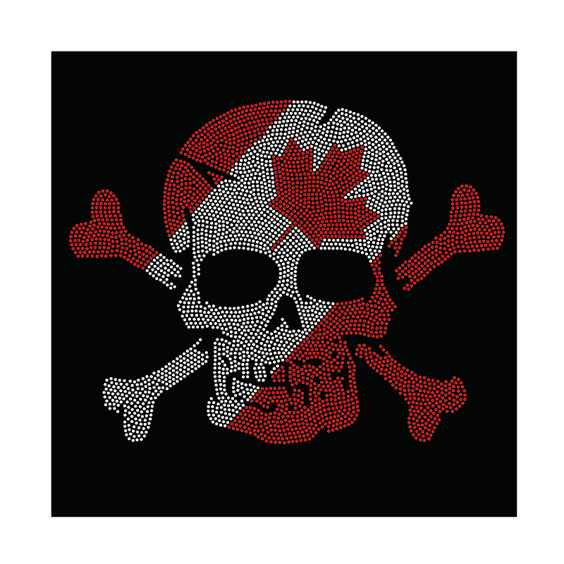 Rhinestone Hot Fix Iron On Patch Trick Or Treat Halloween Pumpkin Bling Transfer