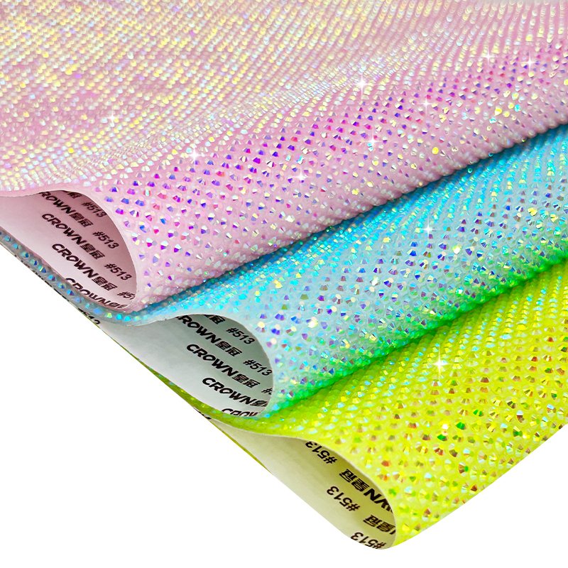 Rainbow jelly resin rhinestones hotfix resin rhinestones flatbacks embellishments