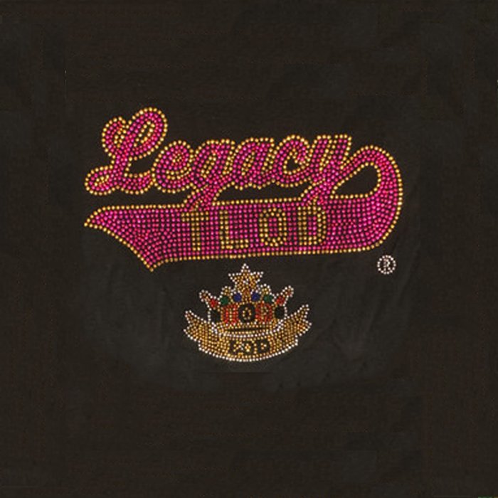 Top Ladies of Distinction 1943 Rhinestone Crystal Bling heat transfer TLOD designs Iron on transfer for T-Shirts