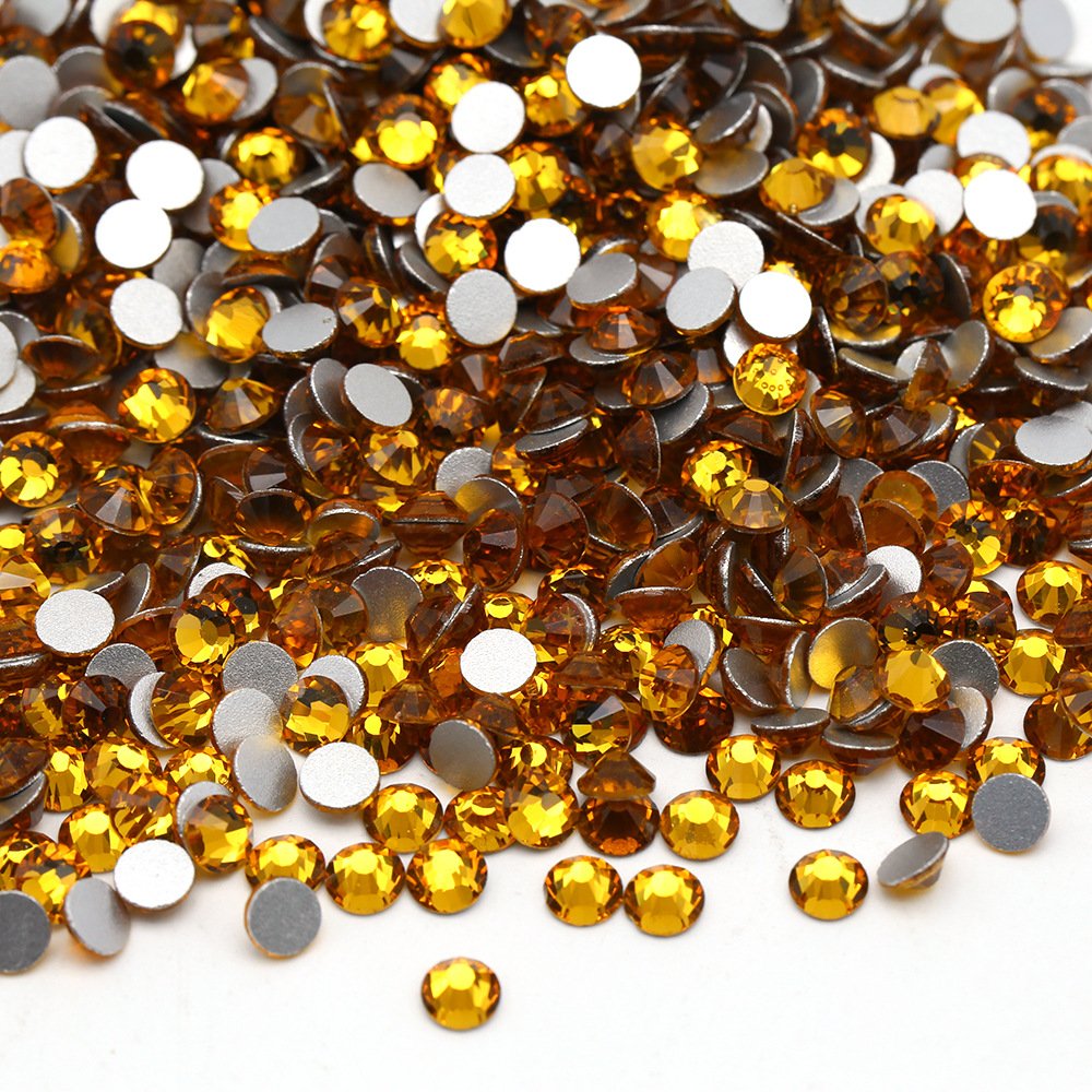 Wholesale Bulk 14400pcs Non hotfix Crystal Rhinestones Flat Back High Quality Glass stones