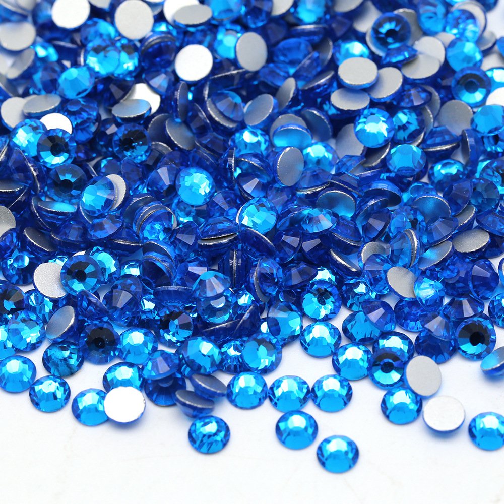 Wholesale Bulk 14400pcs Non hotfix Crystal Rhinestones Flat Back High Quality Glass stones