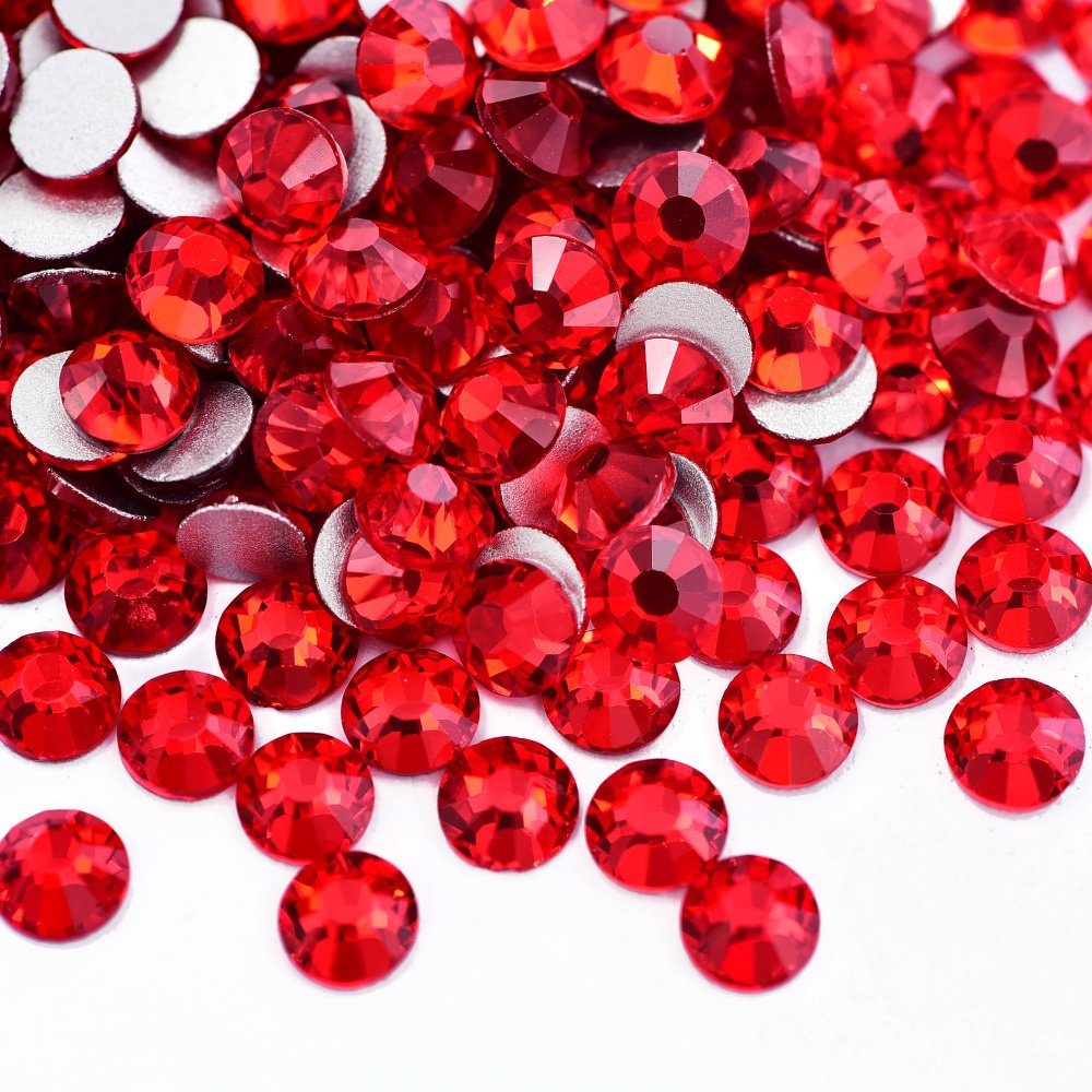 Factory Wholesale SS6-SS20 14400pcs Bulk Package Crystal Glass Rhinestones Flatback Non hotfix Rhinestone For Nail Art Garment