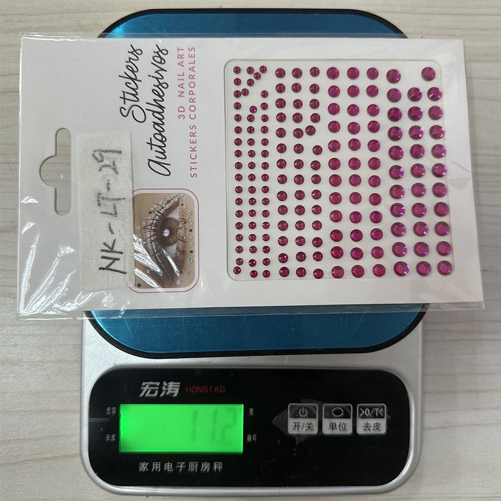 3D Eyes Face Makeup Temporary Tattoo Self Adhesive Beauty AB Color Jewels Stickers Festival Body Art Decorations Nail Diamond
