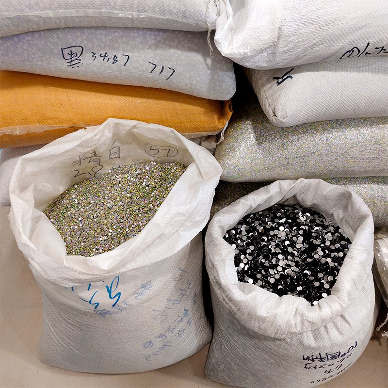 Blinginbox Wholesale ss3-ss30 Crystal Stones Stickers Non Hot Fix Strass Glass Rhinestones For Clothes DIY Fashion Apparel
