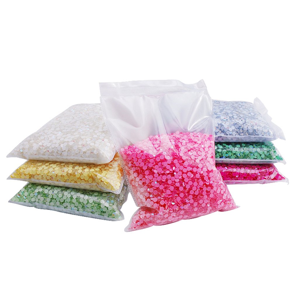 14400pcs/bulk Glowing Beads Fluorescence Rhinestones Charms Nails Art Decoration Handicrafts DIY Rhinestones Colorful Glass