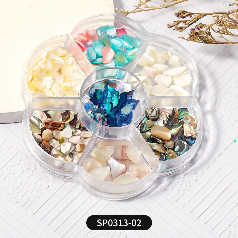 Nail Arrive Art Jewelry Bow Knot Mixed Set Box Nail Decoration Drill Accessories