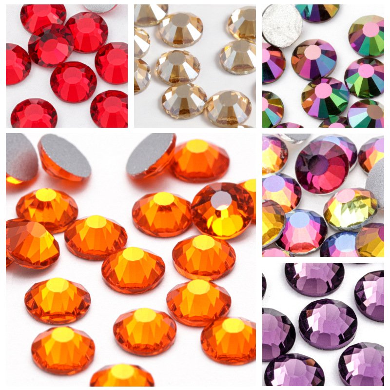 hmt202 high quality 3D Nail Art Rhinestones fancy crystal rhinestone decoration nail rhinestones