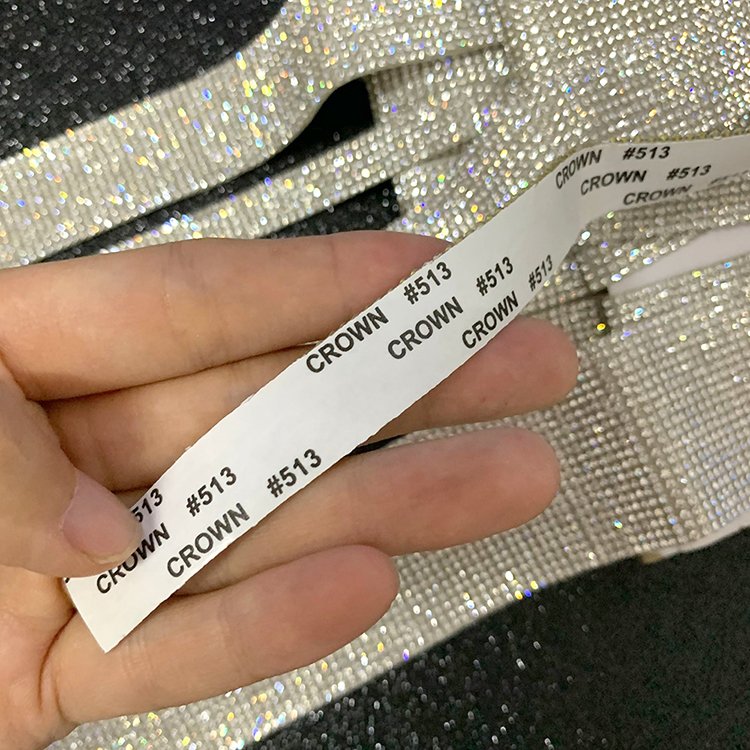 Wholesale Crystal AB clear Shine Rhinestone Trim Sew on rhinestone chain Iron Glue on Hot Fix Tap DIY shoes clothing Decoration