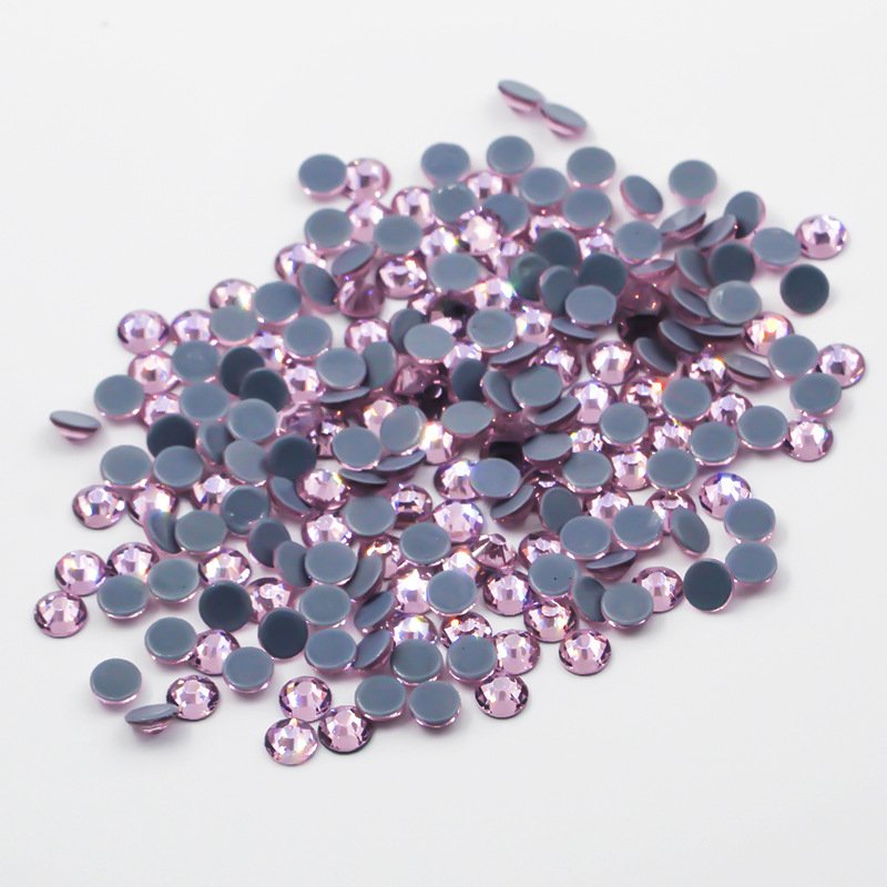 JC crystal SS12 1440 pcs per bag Stock colors crystal Rhinestones garment stone hot-fix crystal flat back hot fix rhinestones