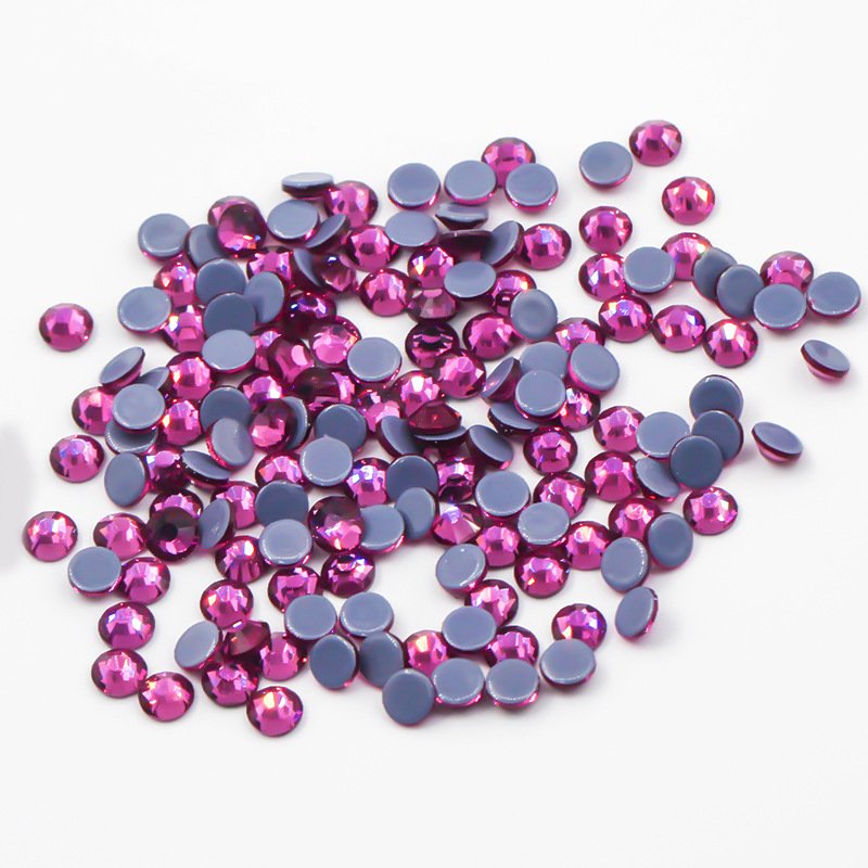 JC crystal SS12 1440 pcs per bag Stock colors crystal Rhinestones garment stone hot-fix crystal flat back hot fix rhinestones
