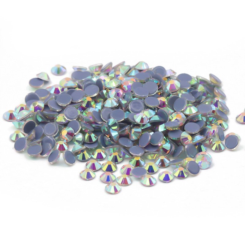 JC crystal SS12 1440 pcs per bag Stock colors crystal Rhinestones garment stone hot-fix crystal flat back hot fix rhinestones