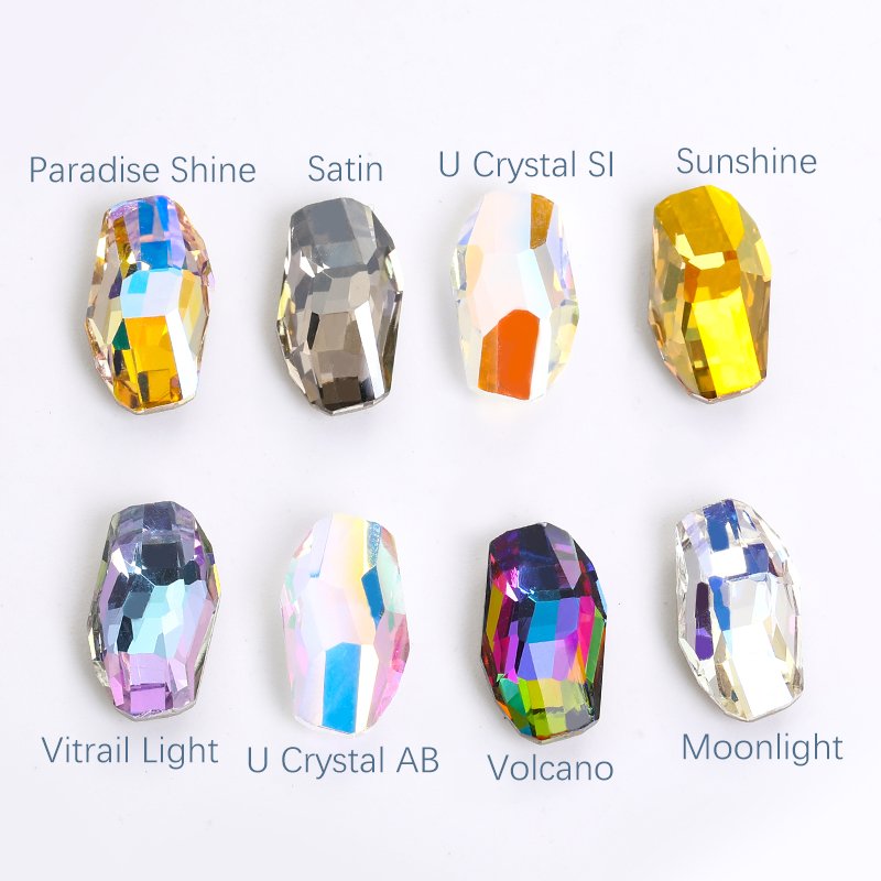 Xichuan Meteor fancy shaped crystal stone rhinestones pointback high quality crystal glass jewelry crafts DIY deco accessories