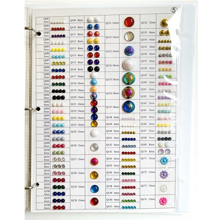 Flat-bottomed rhinestones in various shapes and sizes are used to make special-shaped diamond paintings