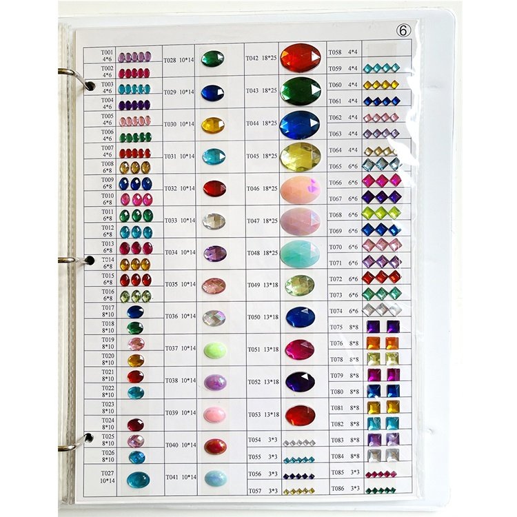 Flat-bottomed rhinestones in various shapes and sizes are used to make special-shaped diamond paintings