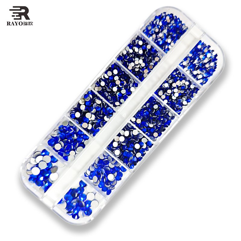 Extremely Shiny 2088 round Rhinestones 1440pcs Non-Hot Fix Loose SS10 SS16 SS20 Flatback Style for Garment Nail Art Decoration