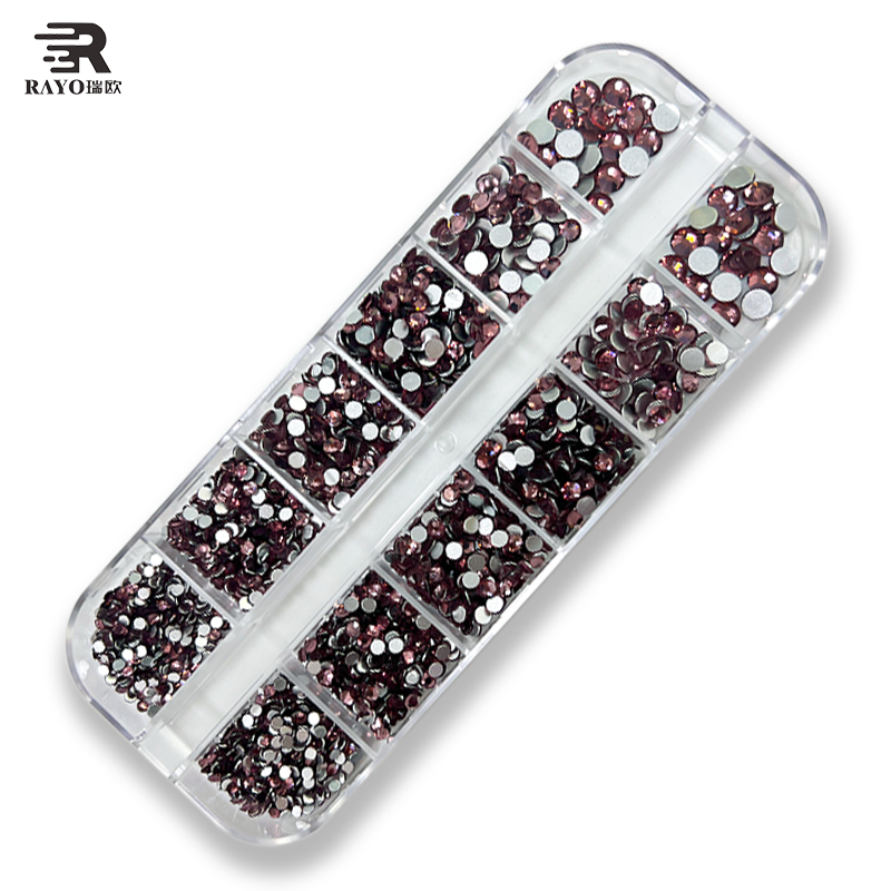 Extremely Shiny 2088 round Rhinestones 1440pcs Non-Hot Fix Loose SS10 SS16 SS20 Flatback Style for Garment Nail Art Decoration