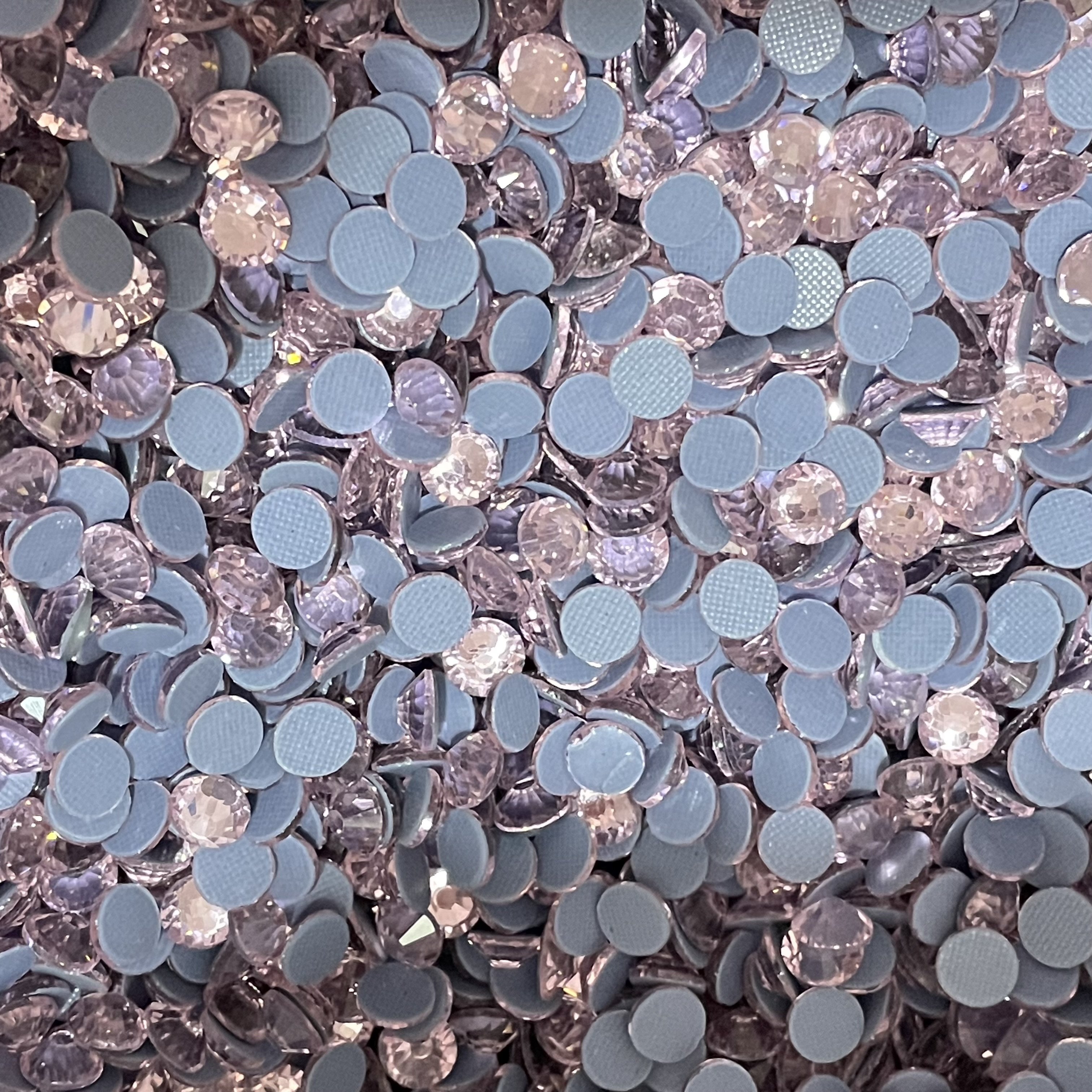 High Quality Factory Sale 1440pcs SS4-SS20 Lt Rose Hot Fix Rhinestone For Clothing