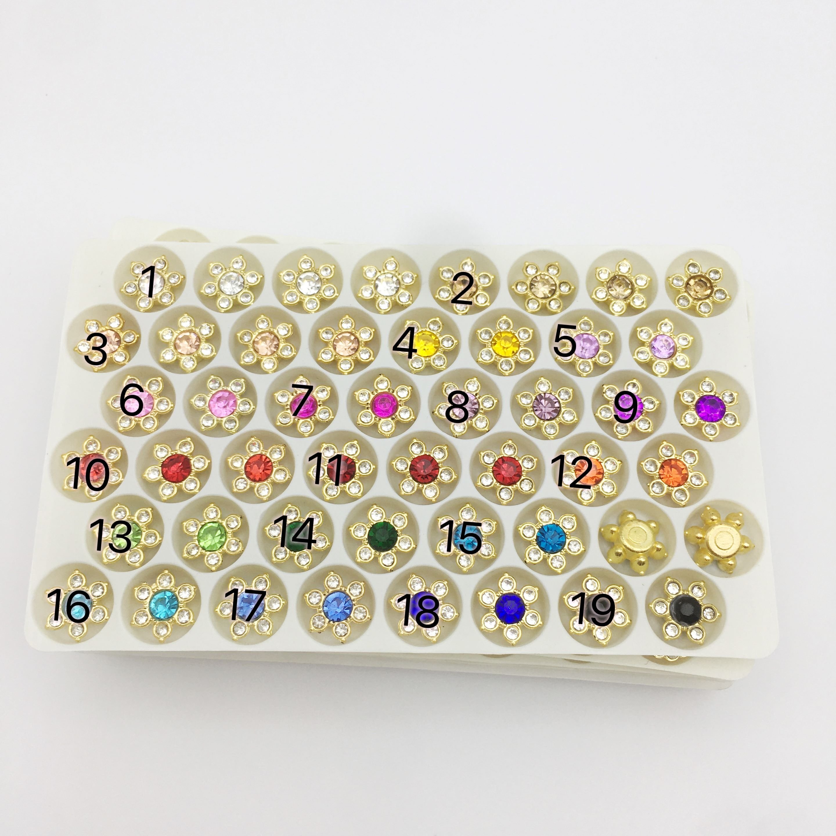 SINRONG Star shaped color mixing machine/adhesive DIY hair clip hoodie women's accessories flat back crystal rhinestones