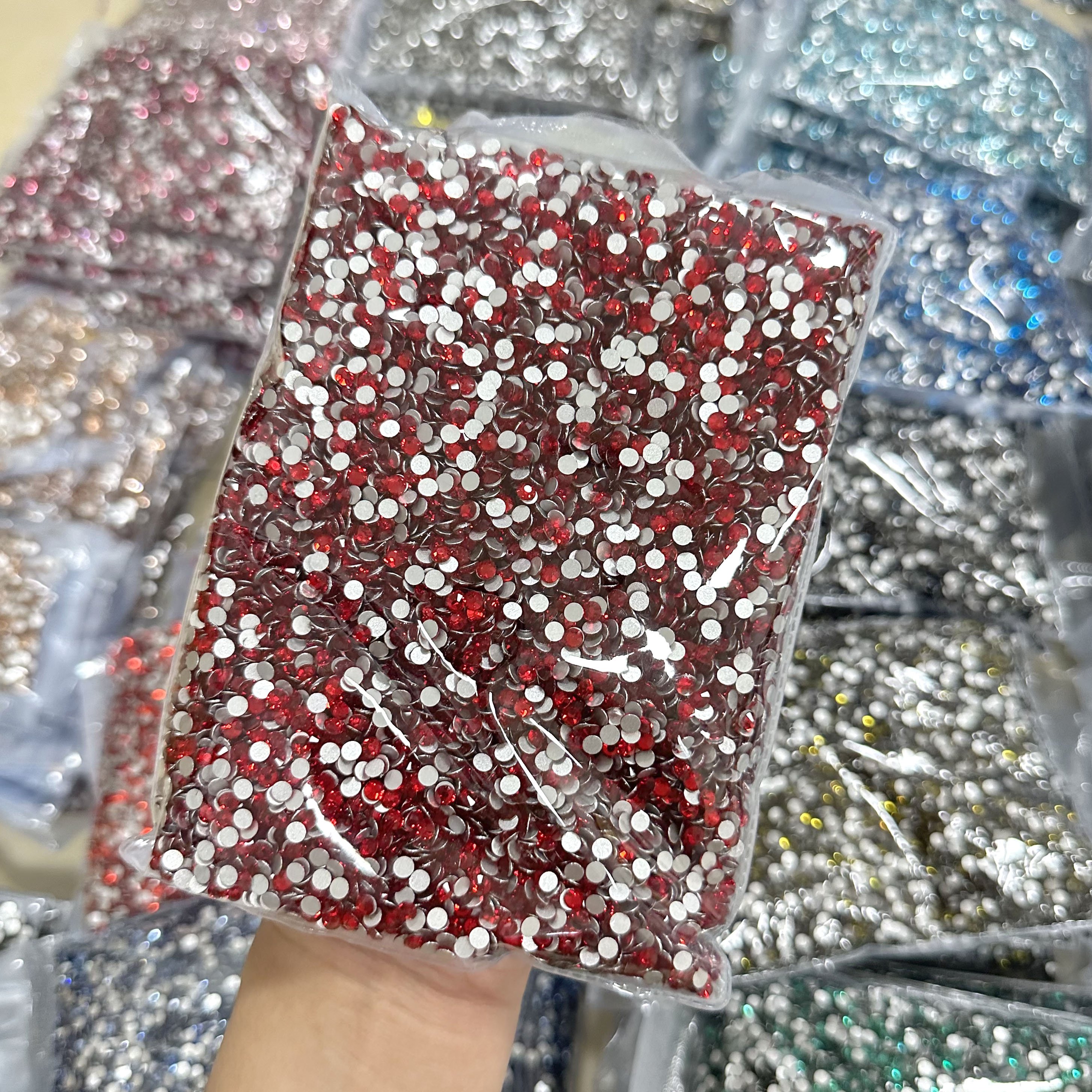 Whatstone Wholesale SS3-SS50 Strass Stone Flatback Glass Rhinestone Gems