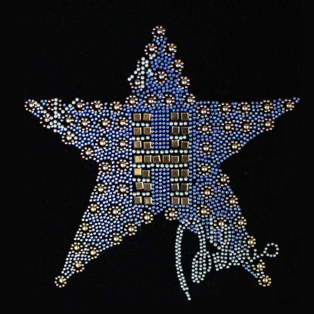 Wholesale Iron On Rhinestone Appliques Strass Motif Crystal Stones Dress Motifs For T shirts