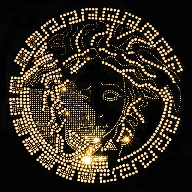 Factory Price Rhinestone Iron On Transfer Motif Hot Fix Rhinestone Heat Transfers Custom Designs For T shirt