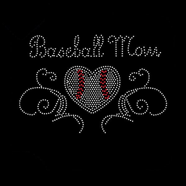 Bling Clear Crystal Hotfix Rhinestone Custom Hockey Design Sticker Iron On T-shirts