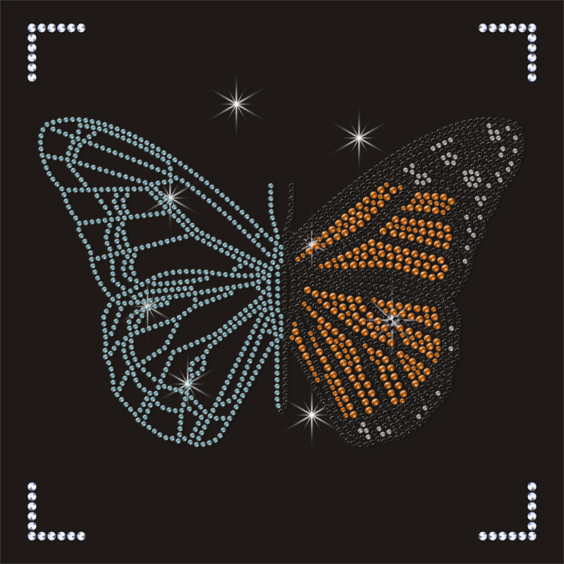 High Quality Custom 3D Rhinestone Transfer Christmas Cheer Bow Patch for Fabric Leather OEM Model