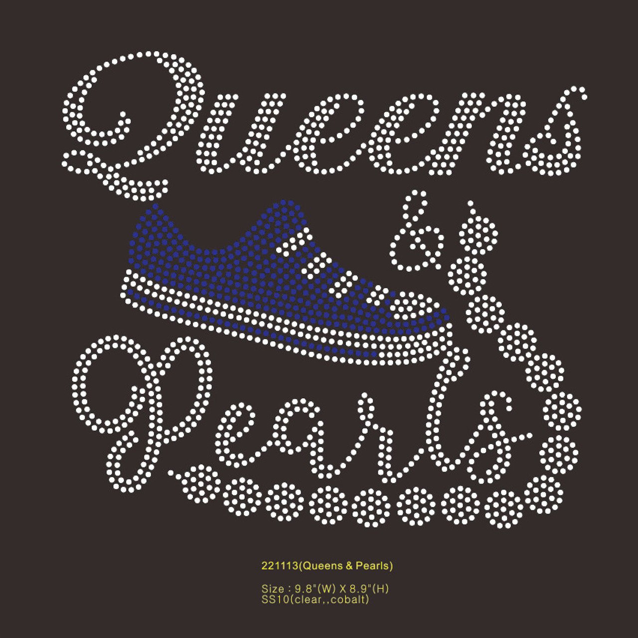 2024 custom Chucks and Pearls Kamala Harris Rhinestone Template for shirt