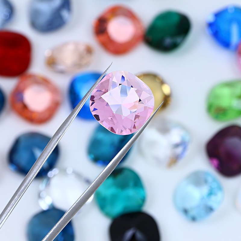 Dongzhou Square transparent glass rhinestones K9 crystal fancy stone wholesale loose crystal beads for jewelry diy accessories
