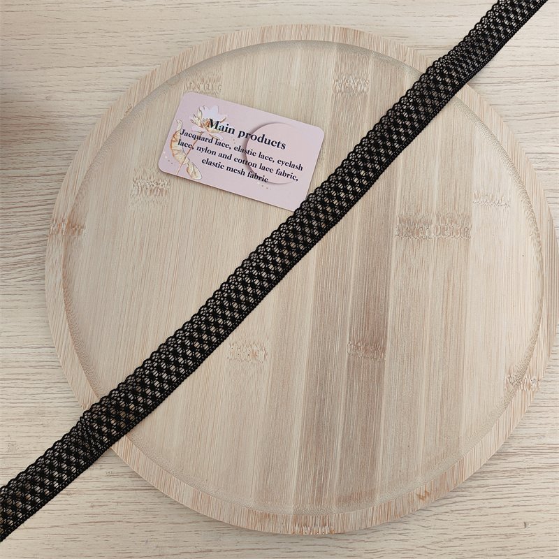 BINGC20 2.5cm Stretch elastic Lace Trim Floral Lace Fabric Elastic Lace Ribbons for Crafts and Gift Wrapping Decorating