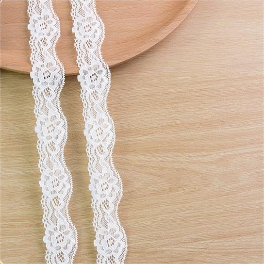 Nylon spandex elastic lace 3.2 cm underwear lace trim