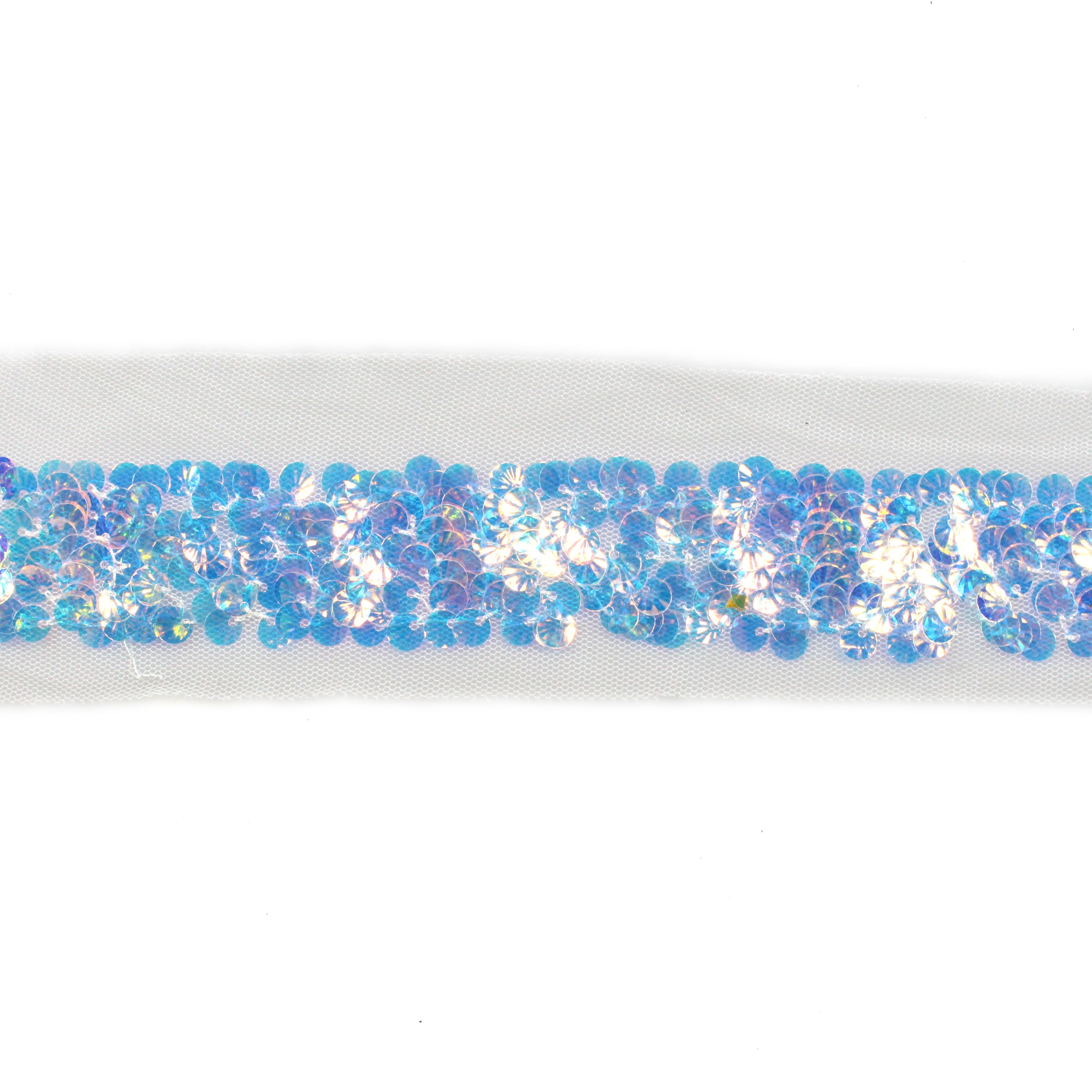 Wholesale cheap multi-color sequined tulle lace reverse transparent sequin fabric for dance dress trim