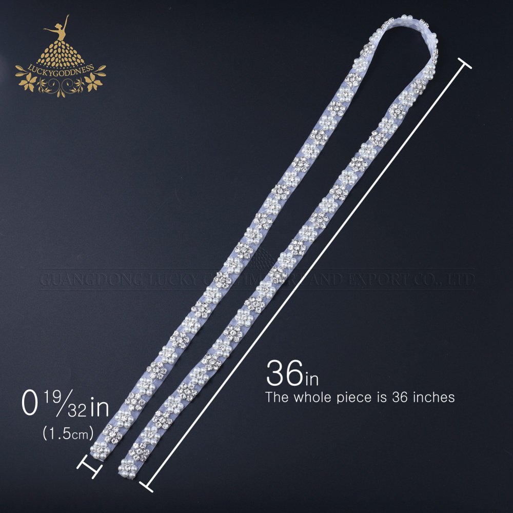 Cheap price factory sale Silver crystal rhinestone iron on trim for wedding belt