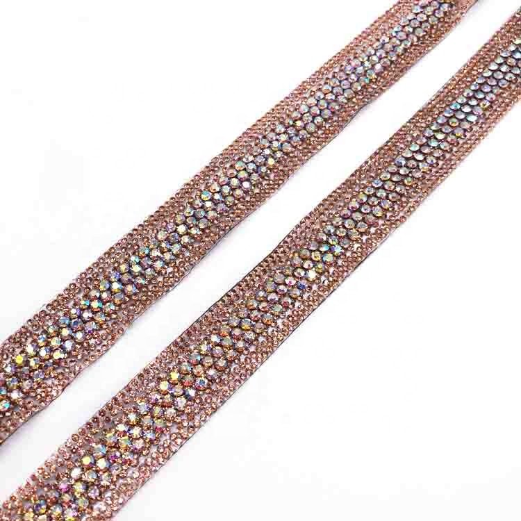carnival costume jewelry materials gem applique iron on rhinestone trimming for craft 2025