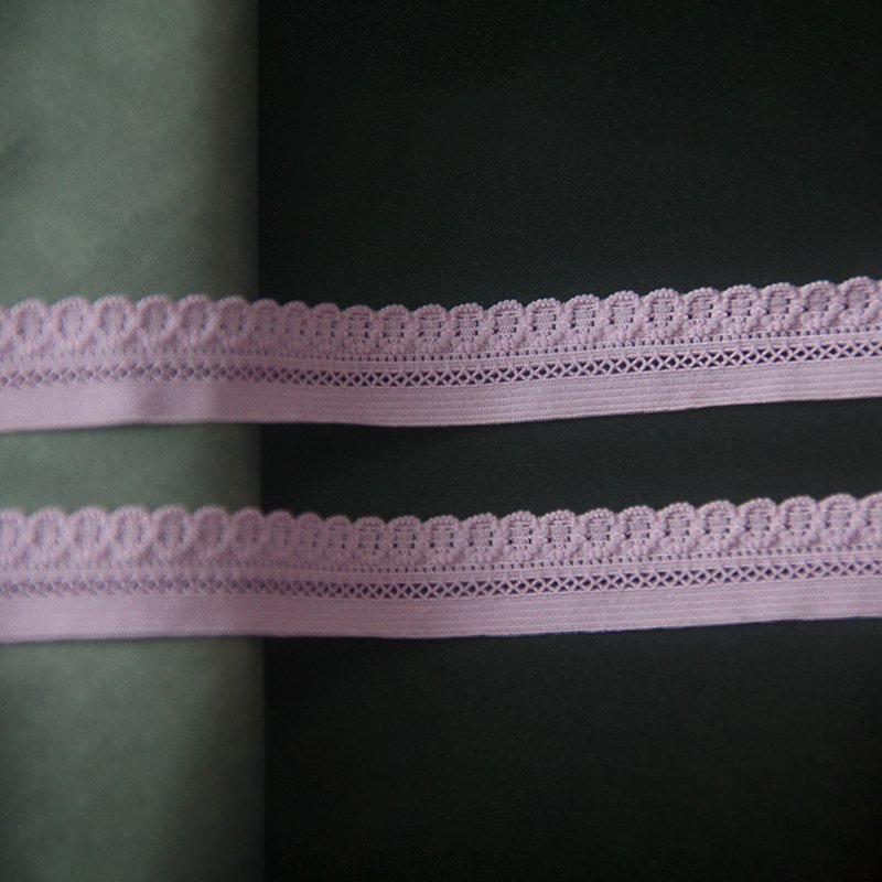 1/2 Inch Lingerie Lace Elastic Trim Band for Bra Custom Elastic for Underwear