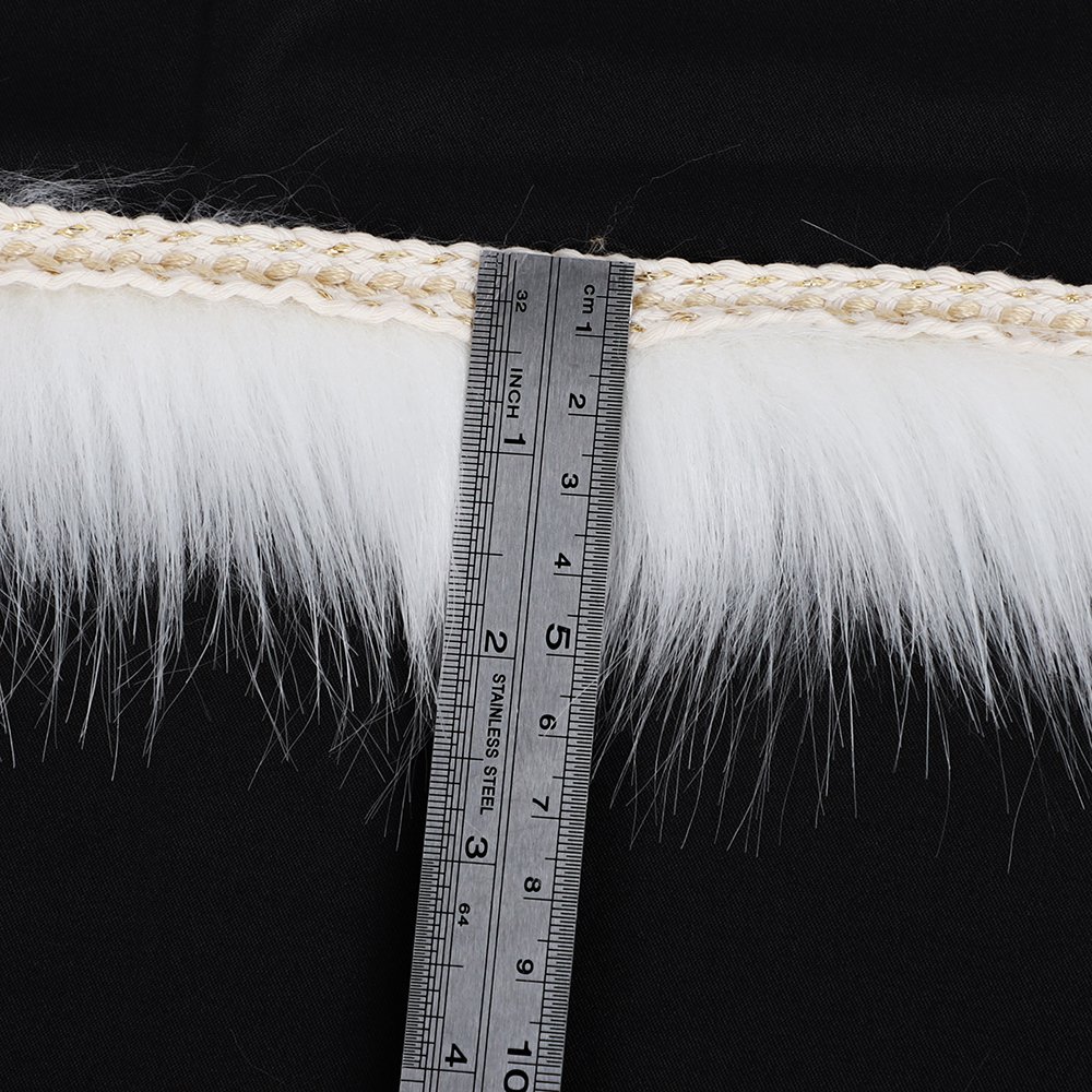 Hot Sell Tassel Trim Fashionable Design White Polyester Long Silk Fringe For Dresses Garment