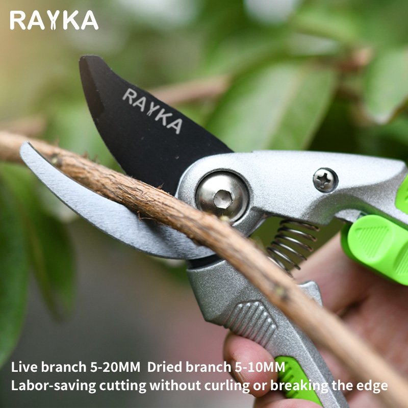Garden Pruning Shears Lengthened Tree Flower Scissors Hand Bonsai Clippers Non-Slip Reliable Pruning Shears Garden Scissors