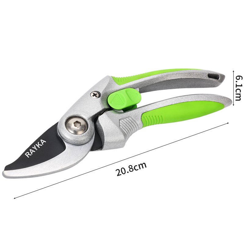 Garden Pruning Shears Lengthened Tree Flower Scissors Hand Bonsai Clippers Non-Slip Reliable Pruning Shears Garden Scissors