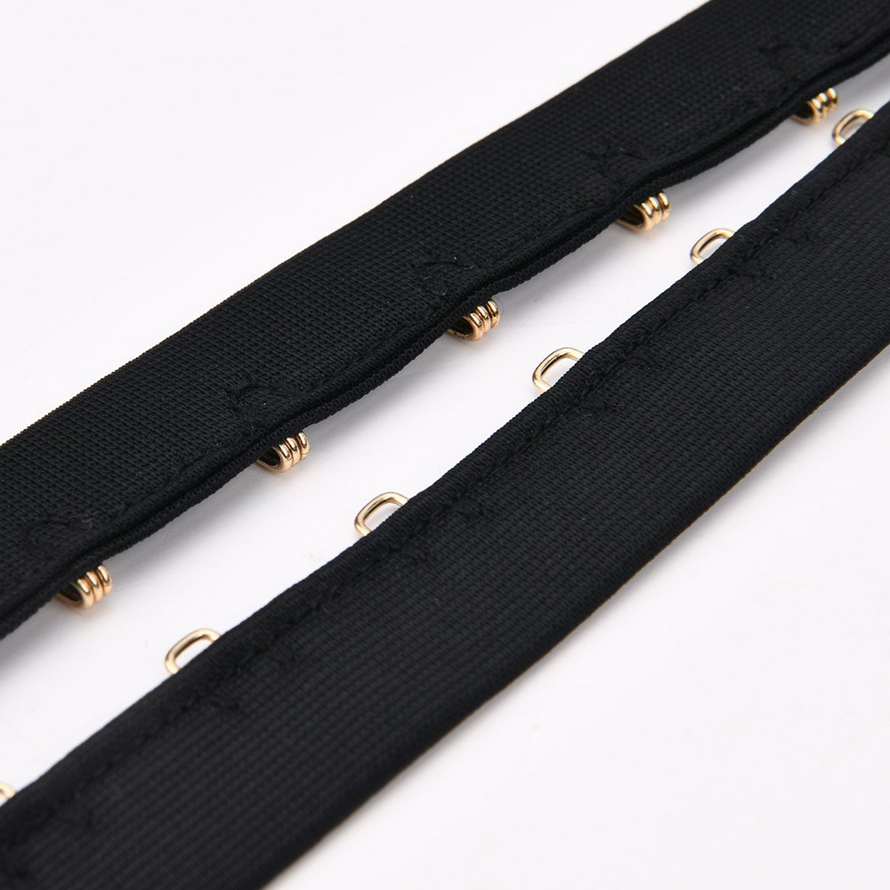 Hook and Eye with Fabric Single Row Hook & Eye Tape Trim Cotton Tape Ribbon Sewing Dance Bridal Costumes Drapery