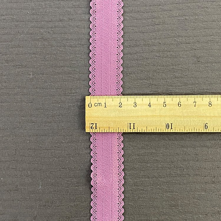New Design Embroidery Clothing Accessories Lace Trim 2.4cm Embroidered Lace Fabric