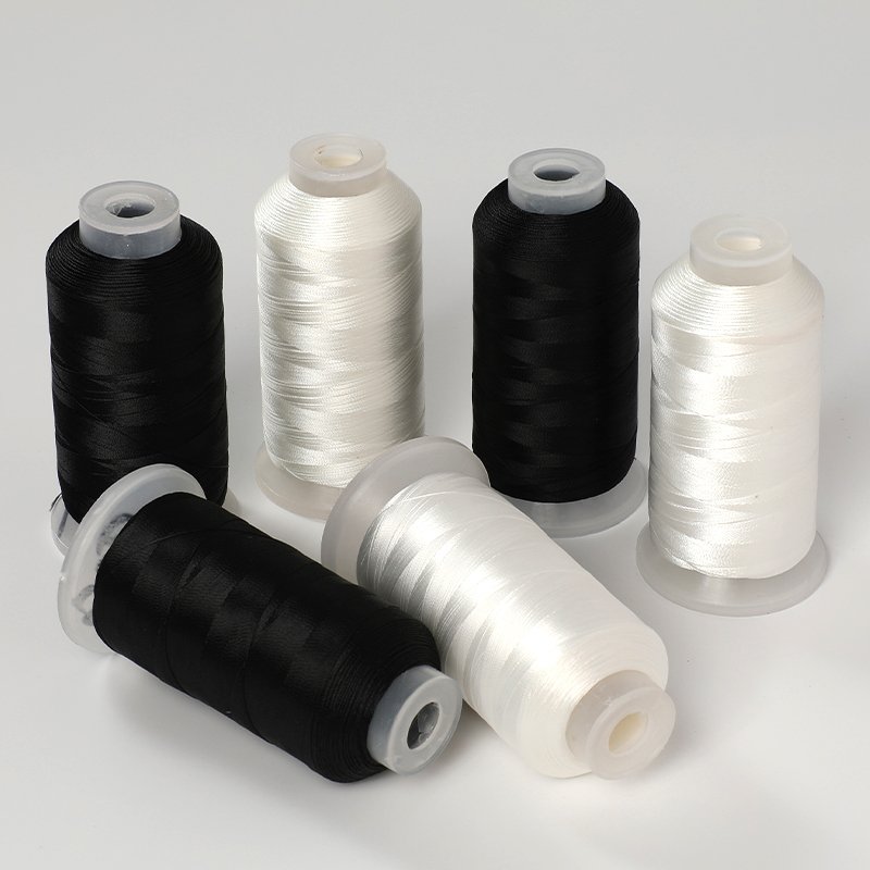 China High Tenacity 150d Leather Luggage Thread Dyed Polyester Thread Yarn For Sewing Machine