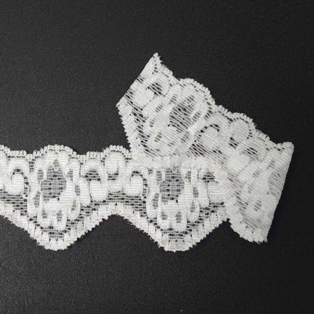 3cm White High Quality Tulle Lace Fabric Trim French Style Floral Underwear Decorations Clothing Accessories