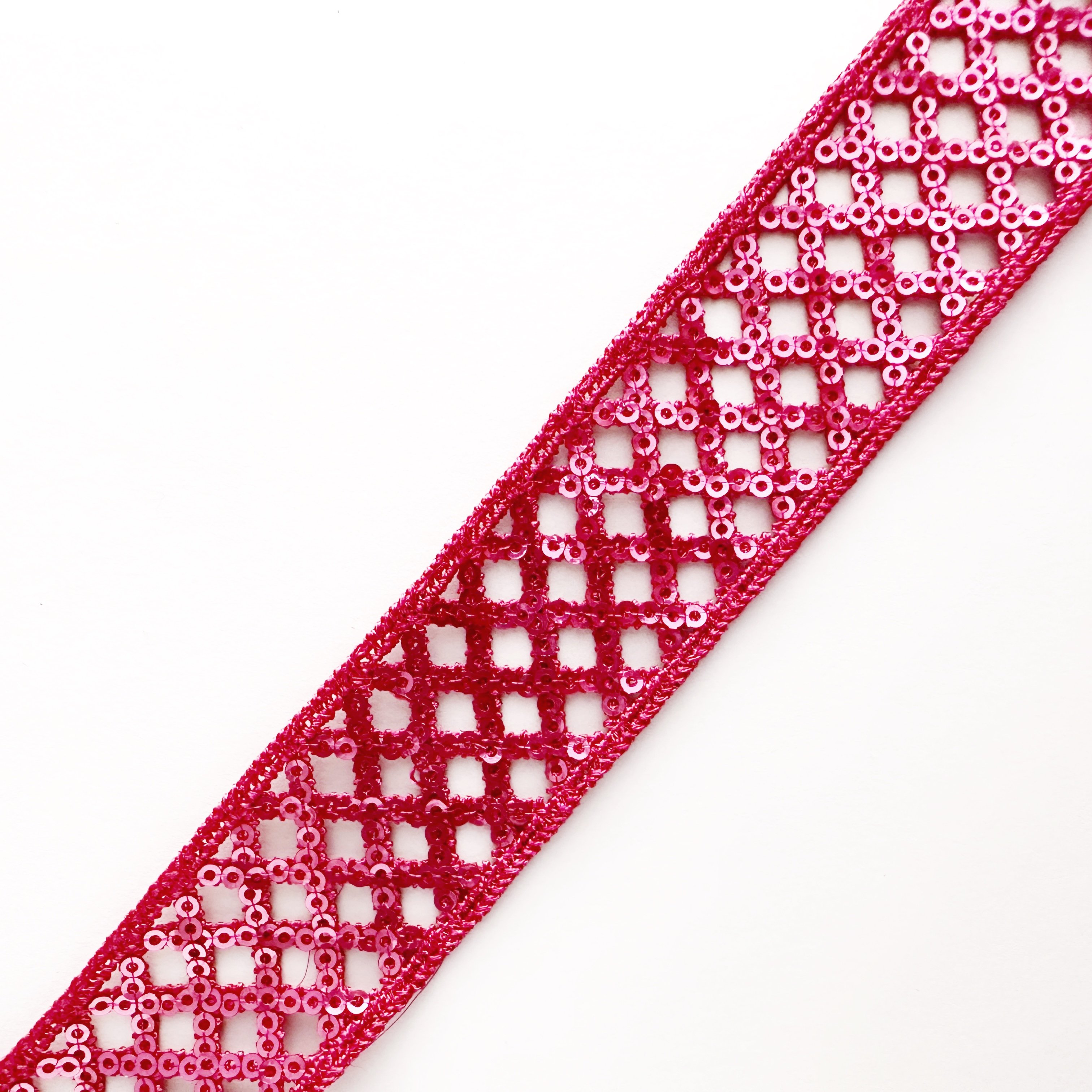 High Quality Hot Sale Sequins Renda Lace Multicolor Embroidery Border Lace Ribbon Lace Trim
