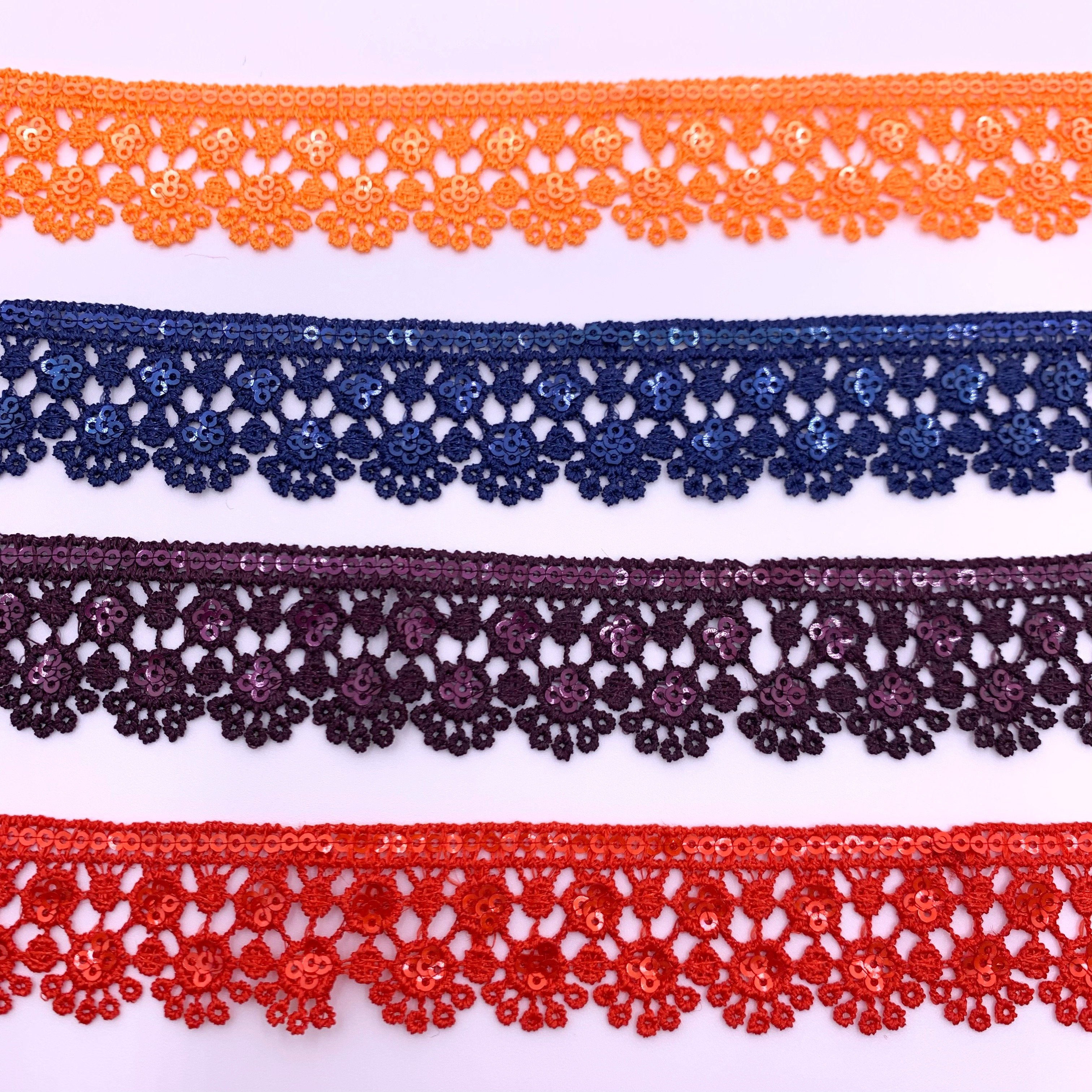 Wholesale cheap blue lace fabric embroidery luxury shiny silver sequins bridal lace glitter sequin wedding lace trim