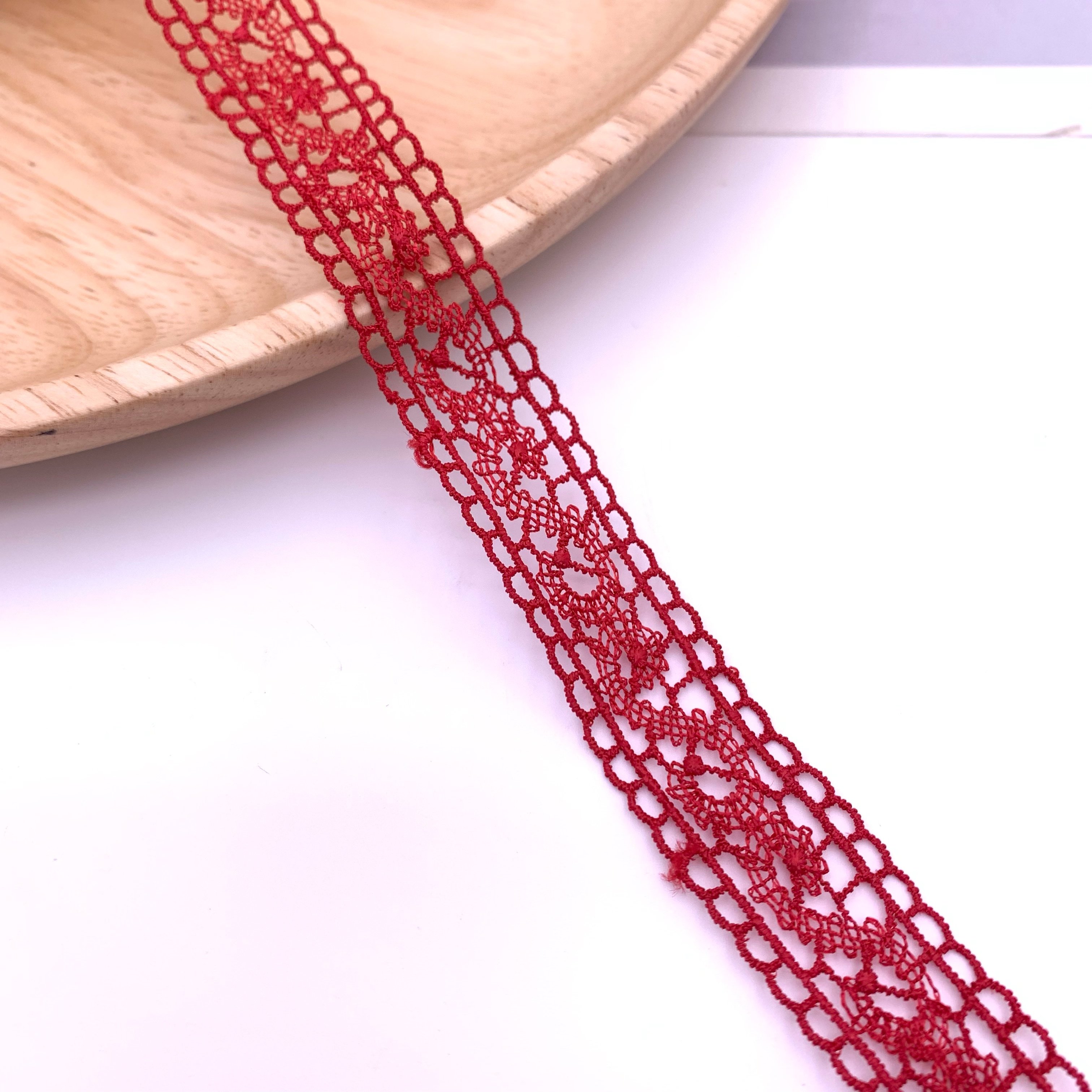 Wholesale Price Chemical Lace New Colors Polyester Guipure Gpo Lace Trim