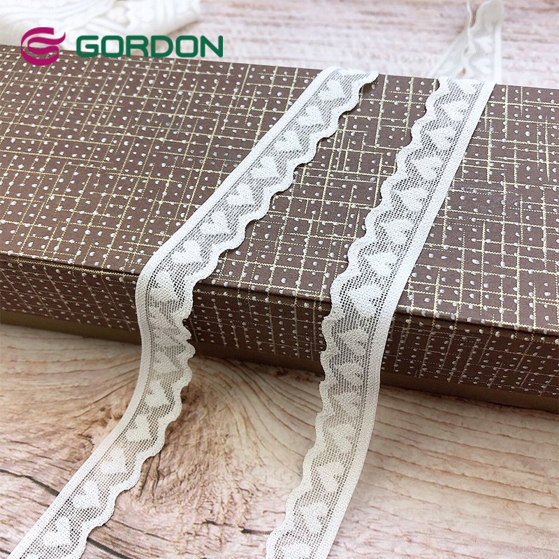 Gordon Lace 1.5cm Nylon Spandex New Fancy Lingerie Stretch LaceTrimmings