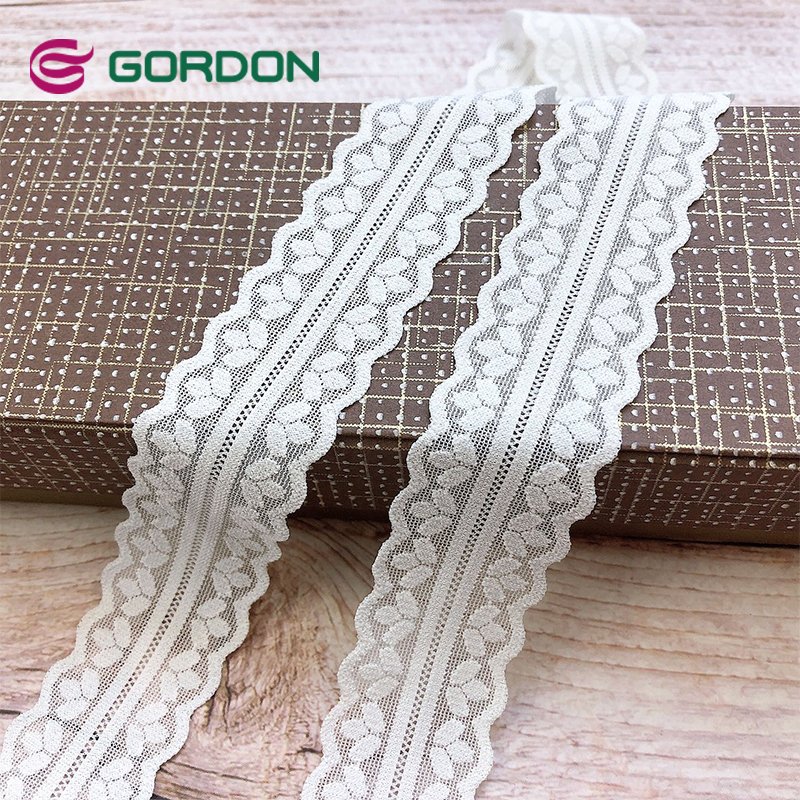 Gordon Lace 1.5cm Nylon Spandex New Fancy Lingerie Stretch LaceTrimmings