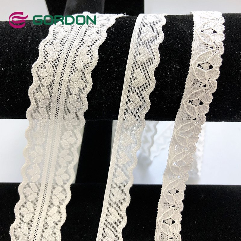Gordon Lace 1.5cm Nylon Spandex New Fancy Lingerie Stretch LaceTrimmings