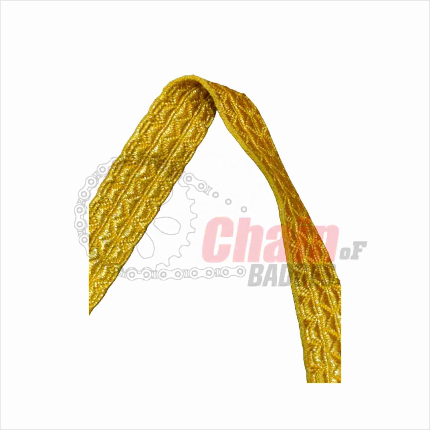 High Quality French Gold Braids Laces Bullion Wire Trimmings Beaded Uniform Galloon Trim Textile Craft OEM Accessory Border